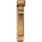 Ekena Millwork Olympic Craftsman Smooth Bracket w/ Offset Brace, Western Red Cedar, 5 1/2"W x 22"D x 30"H BKT0604X22X30OLY04SWR - alternate 2
